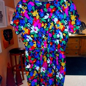 Vintage Floral Dress